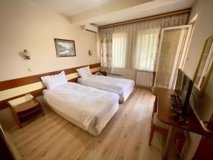TV a/nebo společenská místnost v ubytování Hotel Ilinden