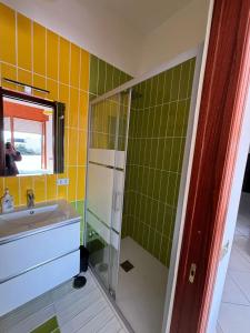 Koupelna v ubytování B&B Casa di Donna