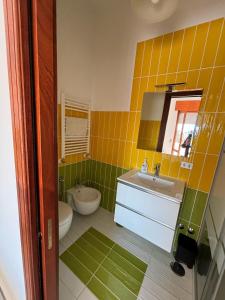 Koupelna v ubytování B&B Casa di Donna