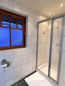 Kúpeľňa v ubytovaní Appartement Bergverliebt