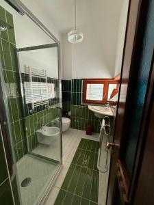 Koupelna v ubytování B&B Casa di Donna