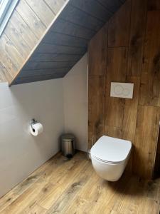 Koupelna v ubytování Apartmány Vlachovice