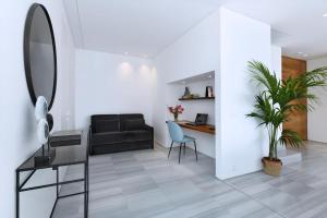 Гостиная зона в Bvs Luxury Villas Villa Plumeria Zakynthos