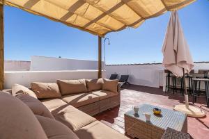 Posezení v ubytování 125- Beautiful Andalusian House with Private Patio