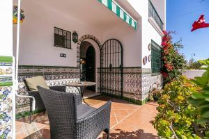 Balkón nebo terasa v ubytování 125- Beautiful Andalusian House with Private Patio
