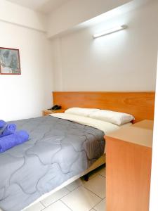 Postel nebo postele na pokoji v ubytování Denis Hotel