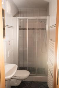 Et badeværelse på Landhaus Ambiente