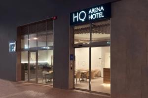 Posezení v ubytování HQ Arena Hotel
