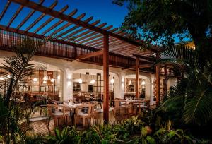 Restaurace v ubytování One&Only Le Saint Géran, Mauritius