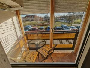 Μπαλκόνι ή βεράντα στο Oliva Apartman Szentes
