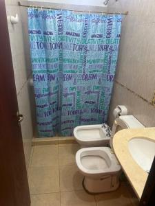 Phòng tắm tại Alquiler de departamento temporario