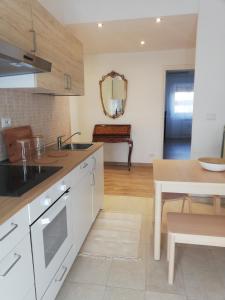 Η κουζίνα ή μικρή κουζίνα στο Vacanze romane