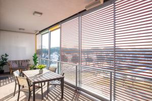 Balkón nebo terasa v ubytování Jesolo Vista Lido Retreat