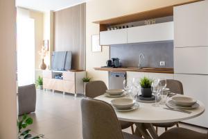 Kuchyň nebo kuchyňský kout v ubytování Jesolo Vista Lido Retreat