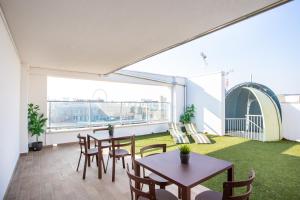 Balkón nebo terasa v ubytování Jesolo Vista Lido Retreat