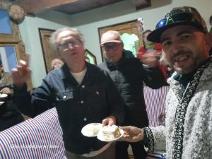 Os clientes hospedados em Gîte de montagne Azilane