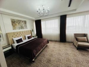 City Center Hotel Taksim İstanbul客房内的一张或多张床位