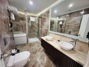 City Center Hotel Taksim İstanbul的一间浴室