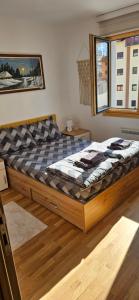 Ένα ή περισσότερα κρεβάτια σε δωμάτιο στο Apartman Predah