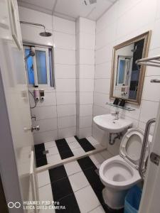 Koupelna v ubytování Lanyu Gulu Homestay