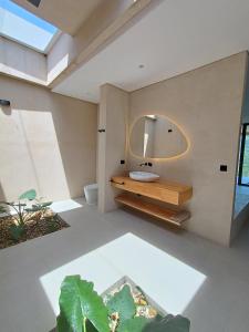 Koupelna v ubytování Totumo Casa Hotel