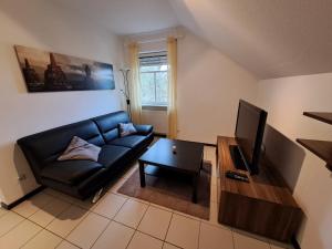 Posezení v ubytování Kronenhaus