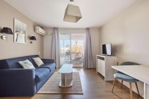 Posezení v ubytování Résidence Odalys Les Dunes du Soleil