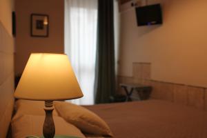TV a/nebo společenská místnost v ubytování Bed & Tower