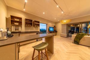 Kuchyň nebo kuchyňský kout v ubytování Cottage 1 - Leo Sky Farm