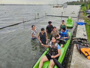 Landskap semula jadi dekat dengan rumah tamu ini