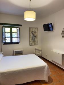 TV a/nebo společenská místnost v ubytování Apartamentos Las Casucas de Gema + 48 fotografií