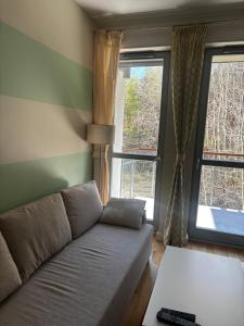 O zonă de relaxare la Apartament Bałtycka