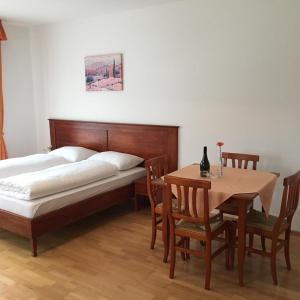 Postel nebo postele na pokoji v ubytování Sporthotel am Ötscher