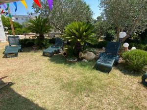 Vonkajšia záhrada v ubytovaní Trulli in Martina Franca residence
