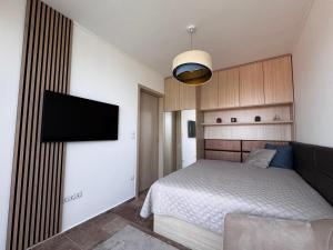 Posteľ alebo postele v izbe v ubytovaní Bárdo Apartman + 18 fotografií