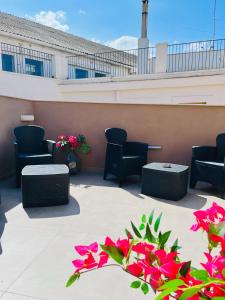 Posezení v ubytování B&B Arco Trinità
