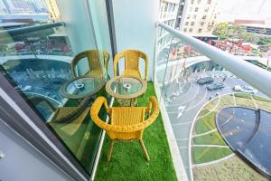 迪拜Luxury Studio - Sea View, Beach Access & Infinity Pool - Seven Palm Residences的相册照片