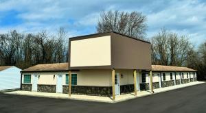 Το κτήριο όπου στεγάζεται  το πανδοχείο