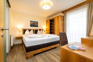 Postel nebo postele na pokoji v ubytování Haus am Hammerrain