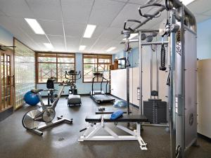 The fitness centre and/or fitness facilities at Pyramid Lake Lodge