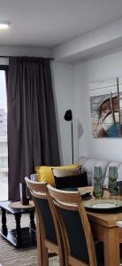 Posezení v ubytování Caleta Design Departamento frente al mar