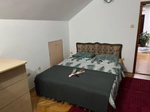 Postel nebo postele na pokoji v ubytování Apartman 1