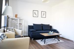Χώρος καθιστικού στο Appartements Setzbergblick
