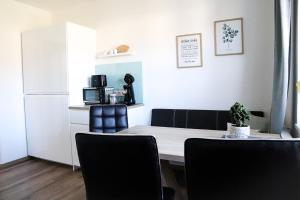 Η κουζίνα ή μικρή κουζίνα στο Appartements Setzbergblick