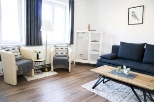 Χώρος καθιστικού στο Appartements Setzbergblick