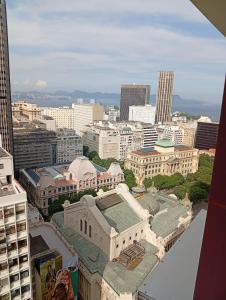Vista general de Río de Janeiro o vista desde el departamento