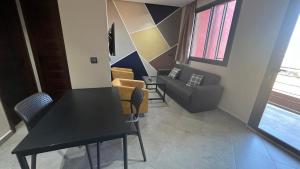 منطقة جلوس في Appartement 3 vue sur mer