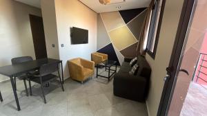 منطقة جلوس في Appartement 3 vue sur mer