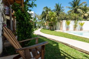 Bazén v ubytování My Blue Hotel Holbox nebo v jeho okolí