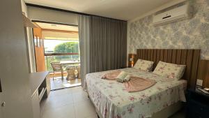 Postel nebo postele na pokoji v ubytování Flats Eco Resort Praia dos Carneiros + 140 fotografií